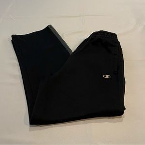 YL, Black Champion sweatpants